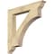 Ekena Millwork Westlake Traditional Rough Sawn Bracket, Douglas Fir, 6"W x 44"D x 44"H BKT06X44X44WTL01RDF - alternate 1